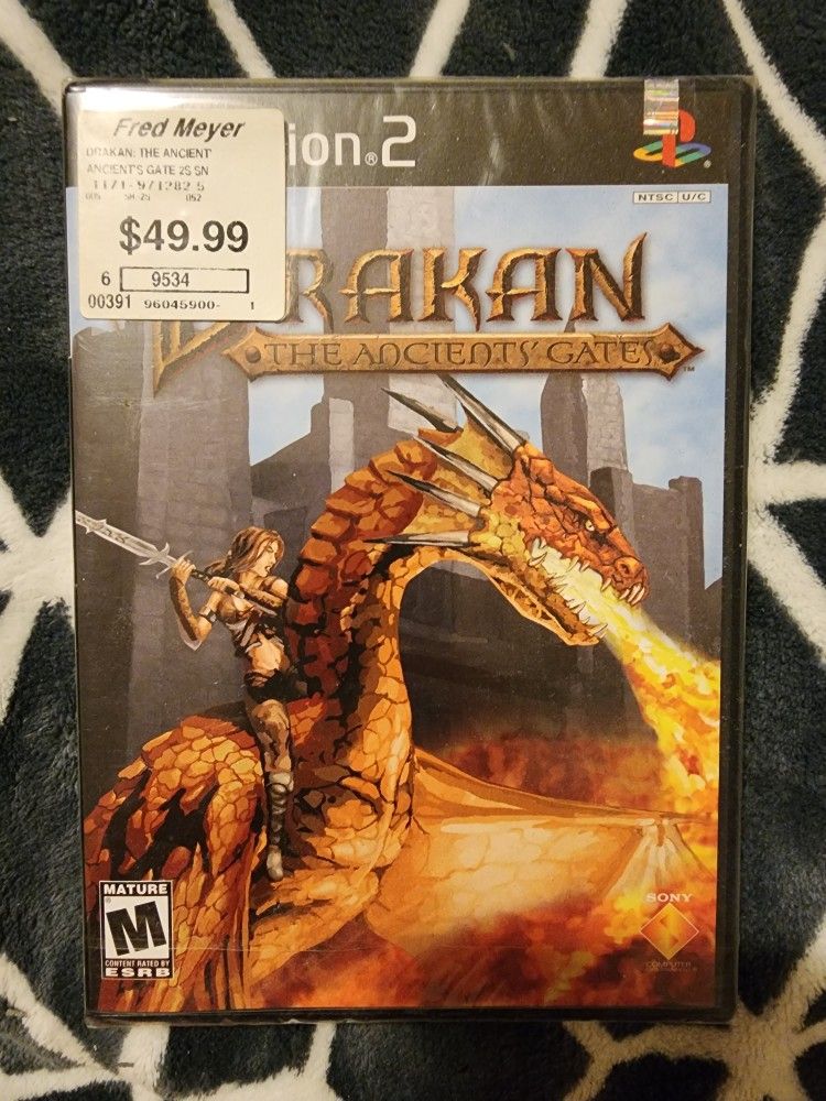 DRAKAN PS2 GAME FACTORY SEALED