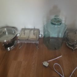 75 Dollars For All Of Thim Warmers  And A Juice Glass 