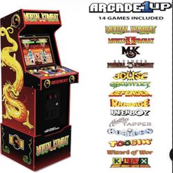 Arcade1Up Mortal Kombat Midway Legacy 30th Anniversary Arcade Machine w/ Wi-Fi**BRAND NEW**(Un-Opened Box)