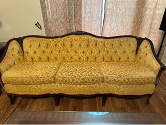 Victorian style antique living room set
