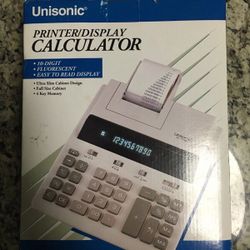 Printer calculator
