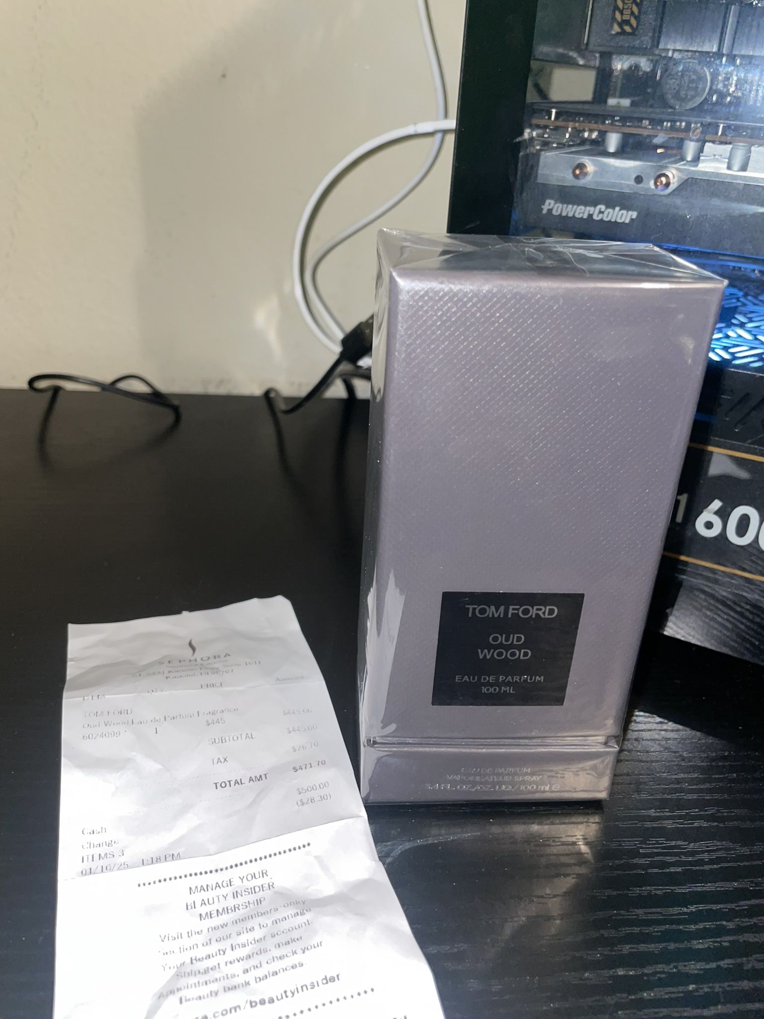 Tom Ford Oud Wood Eau de Parfum 100ml / 3.4oz – Brand New Sealed, Authentic