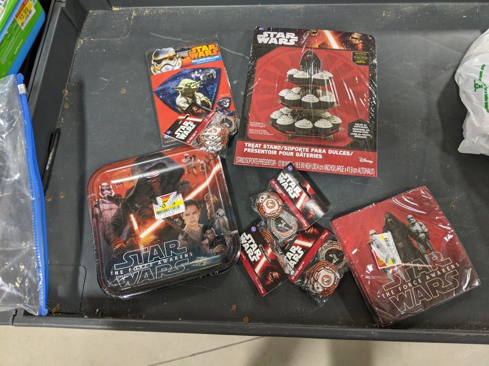 Star Wars Party Items