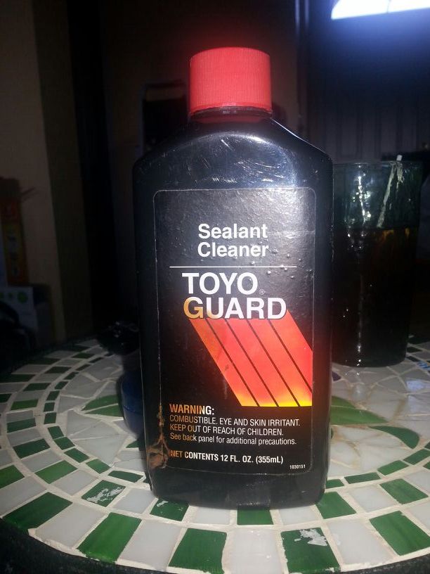 Toyo guard sealant cleaner