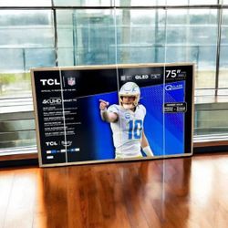 HD90 75” tcl smart 4k led Uhd Qled tv 