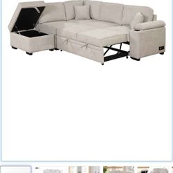 3 Piece Sectional Couch Brand New In The Box
