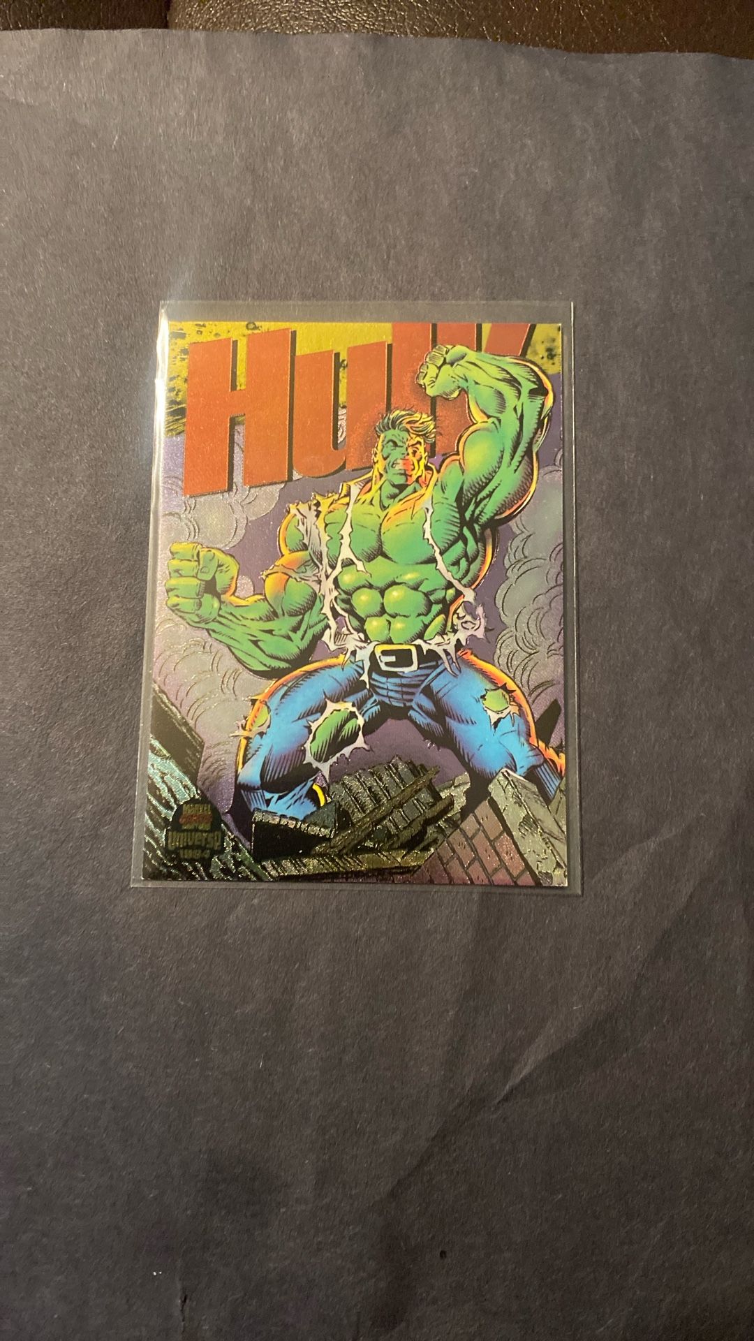 Hulk Prismatic Marvel Universe Card