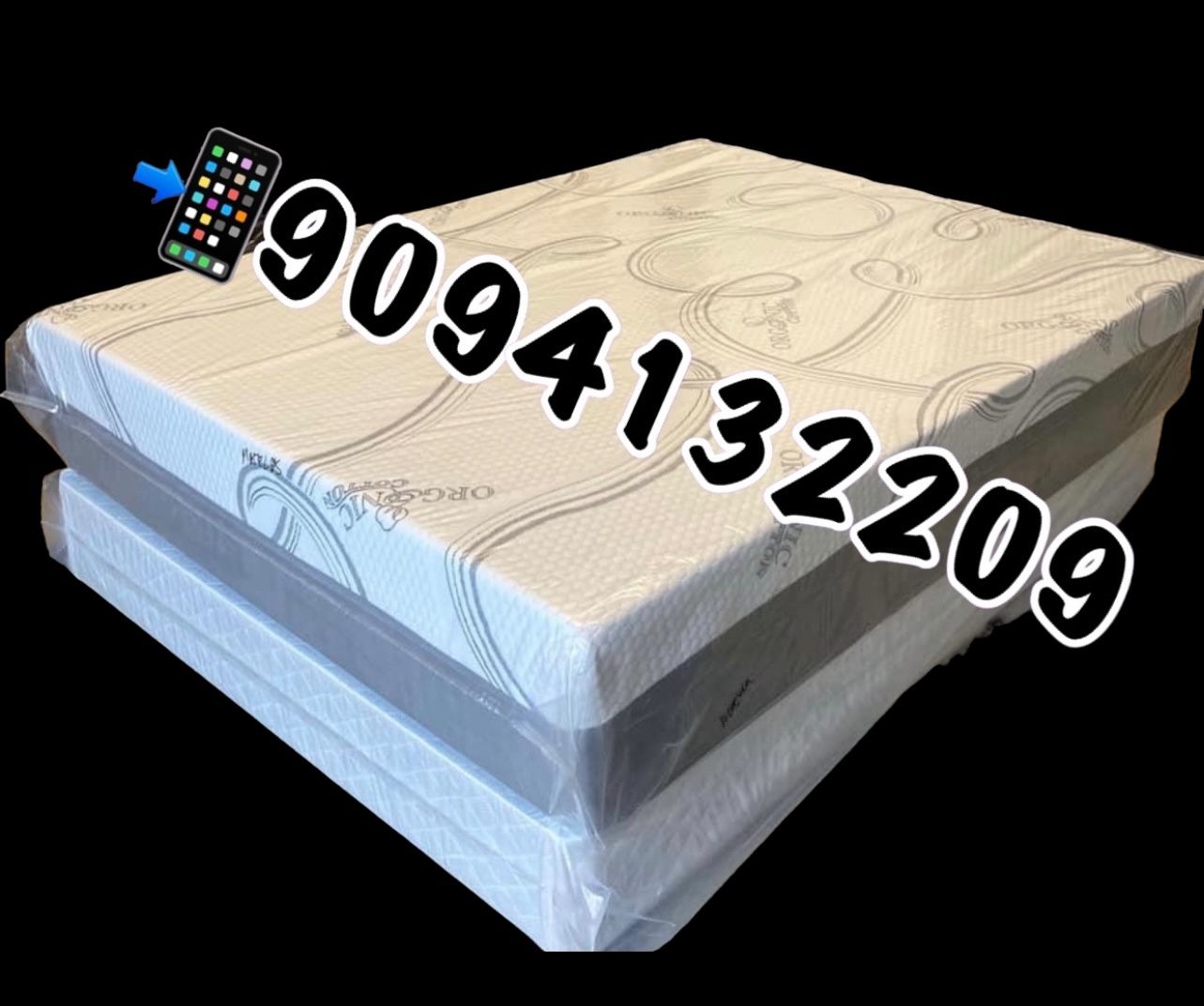 12” Queen Cooling Gel Hybrid Memory Foam Mattress!