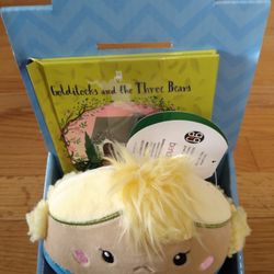 Brand New Goldilocks and the Three Bears Books & Plush You Set