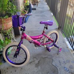 Bicicleta De Niña 5 A 7