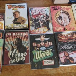 Tim Hawkins(Funny Clean Comic) Dvds, Cds And Book