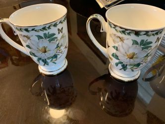 Two little tea cups