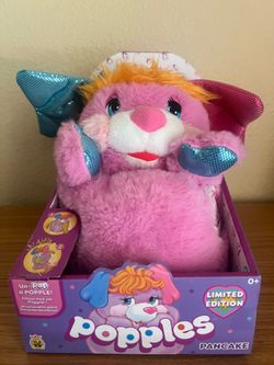 Popples Pancake Limited Edition Plush Toy TLS Toy Pink