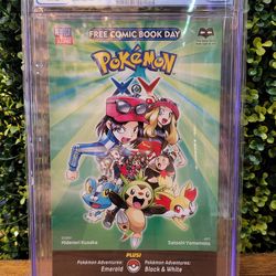 BGS 9.6 Free Comic Book Day 2015 Pokemon X+Y Comic