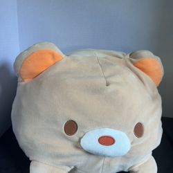 Fukuya Orange Gelato Bear Dome Plush 10" Soft Stuffed Animal with Tags