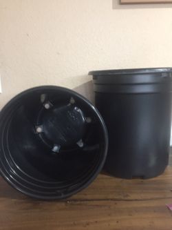 1 gallon garden pots