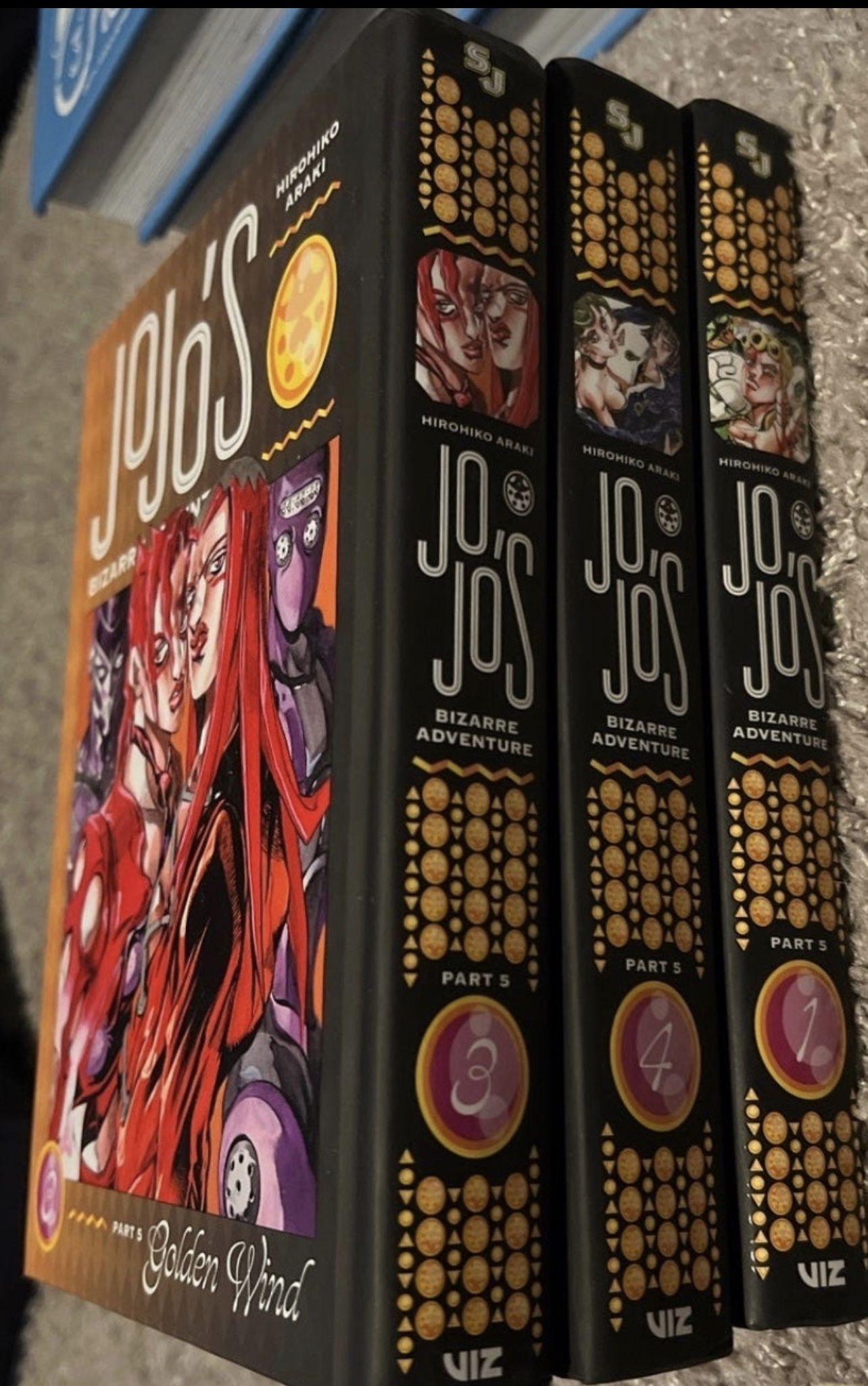 jojo bizarre adventure manga