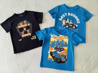 Bundle of 3 Boys Graphic T-Shirts Size 4T