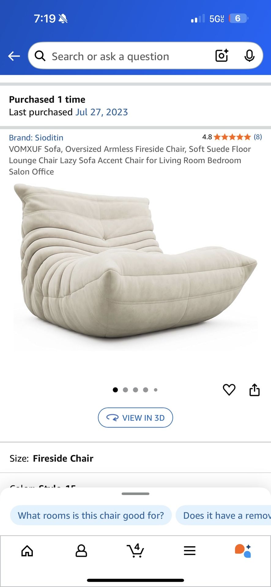 accent sofa chair