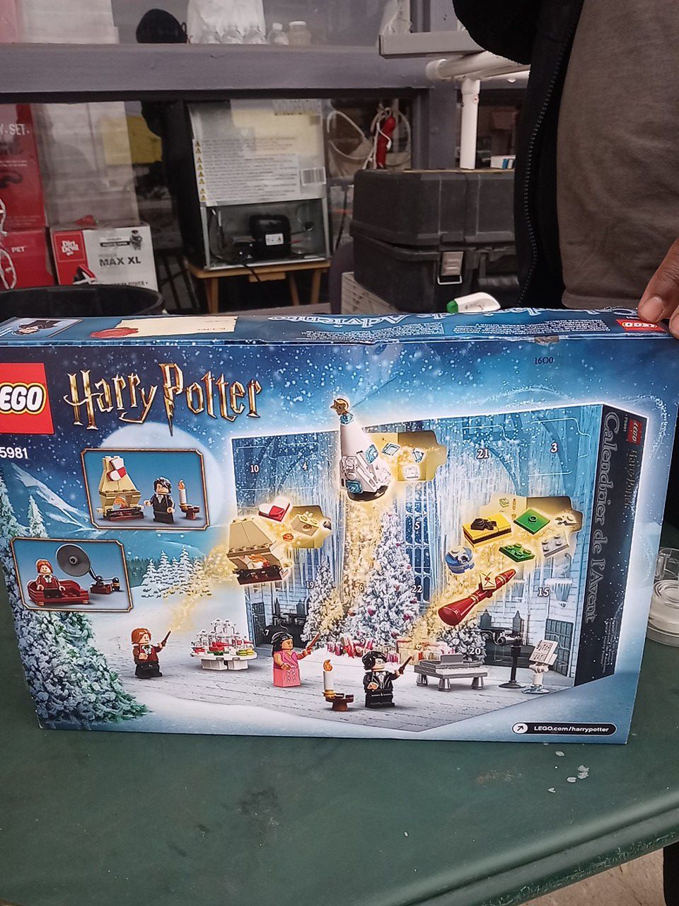 Harry Potter Legos ready to go