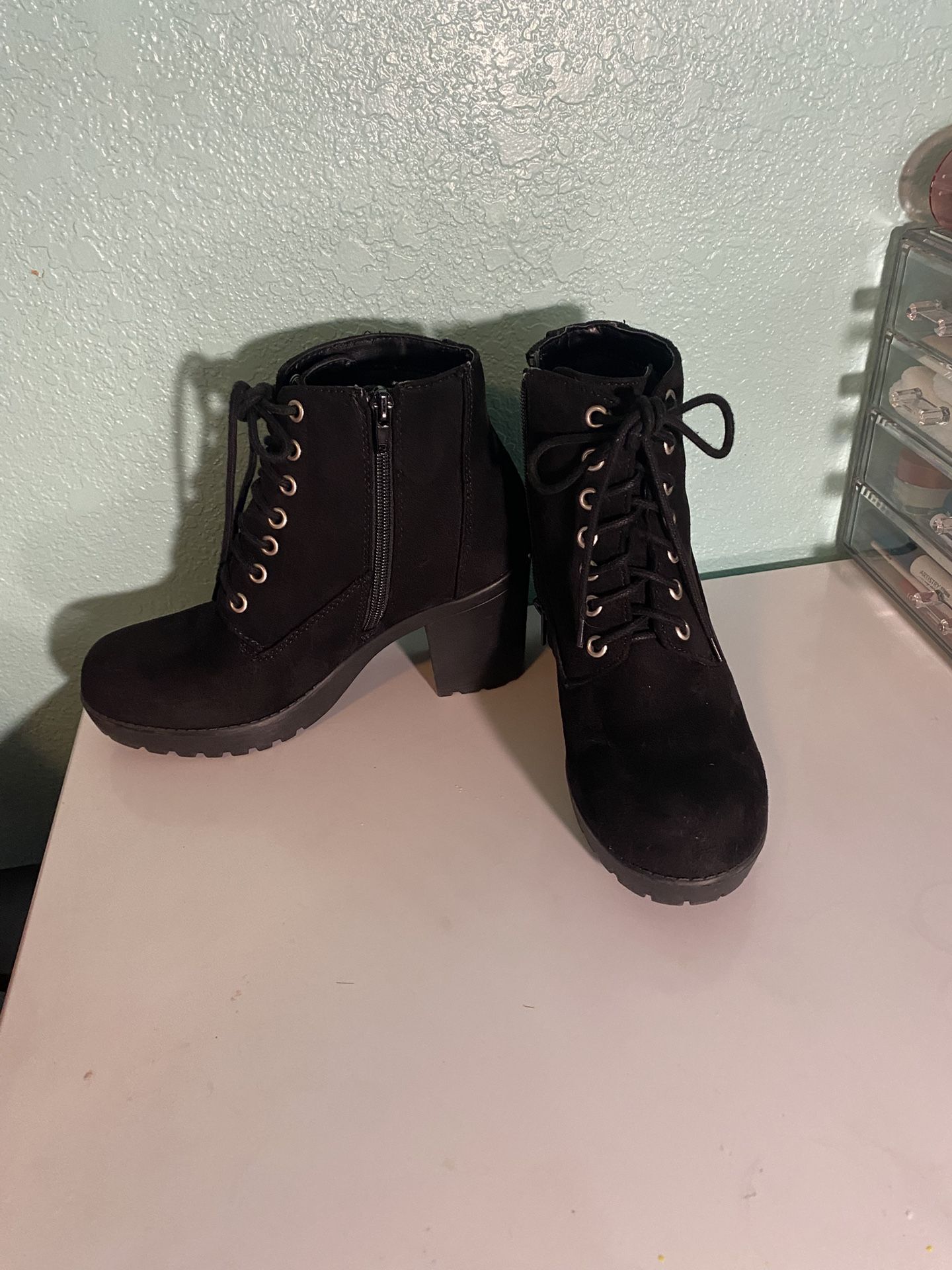 Black Heel Boots