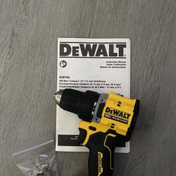 DEWALT 20V MAX Compact 1/2’’ Drill/Driver