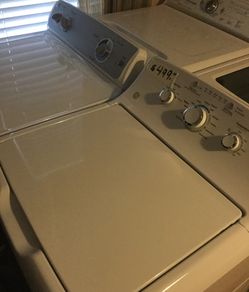 Ge washer and dryer set / warranty/ free delivery and installation