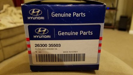 Hyundai Sonata oil filter