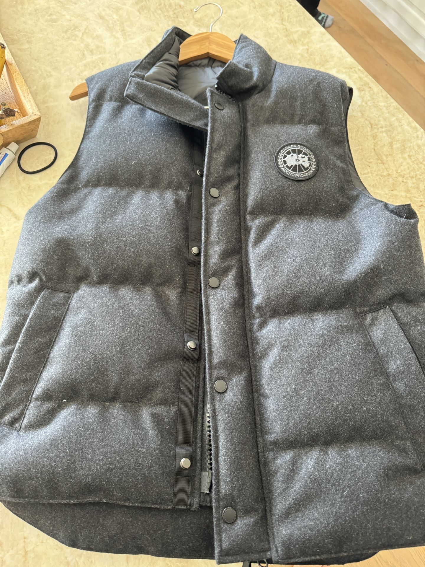 Canada Goose Garson Vest Wool - Dark Grey