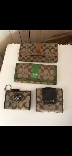 Coach wallet great condition $20 each