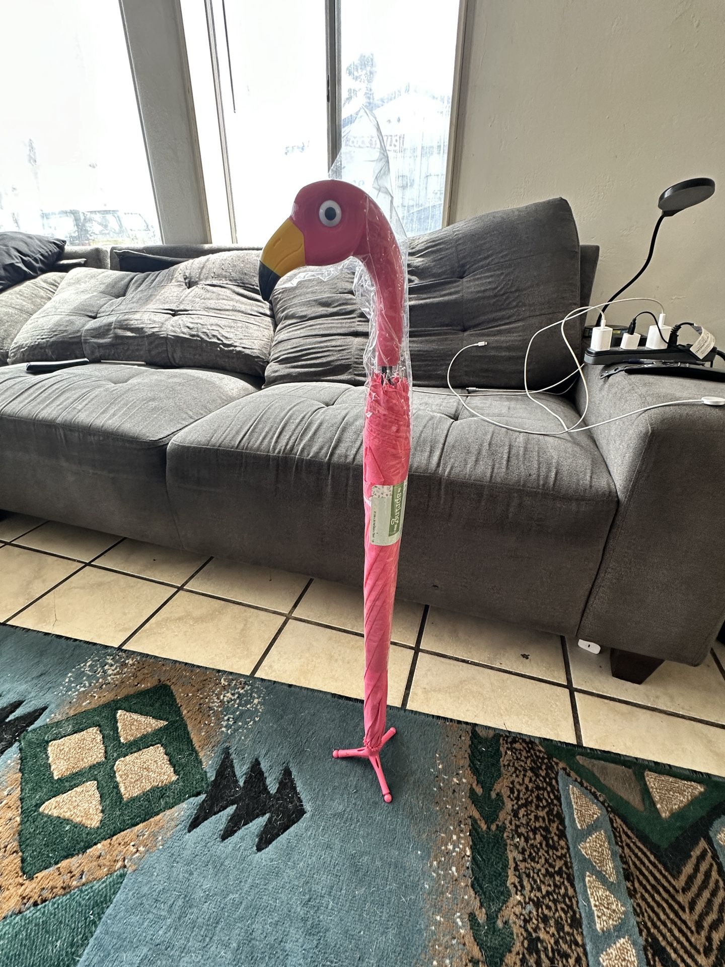 Pink Flamingo Umbrella!!