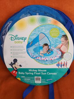 DISNEY BABY MICKEY MOUSE BABY SPRING FLOAT SUN CANOPY