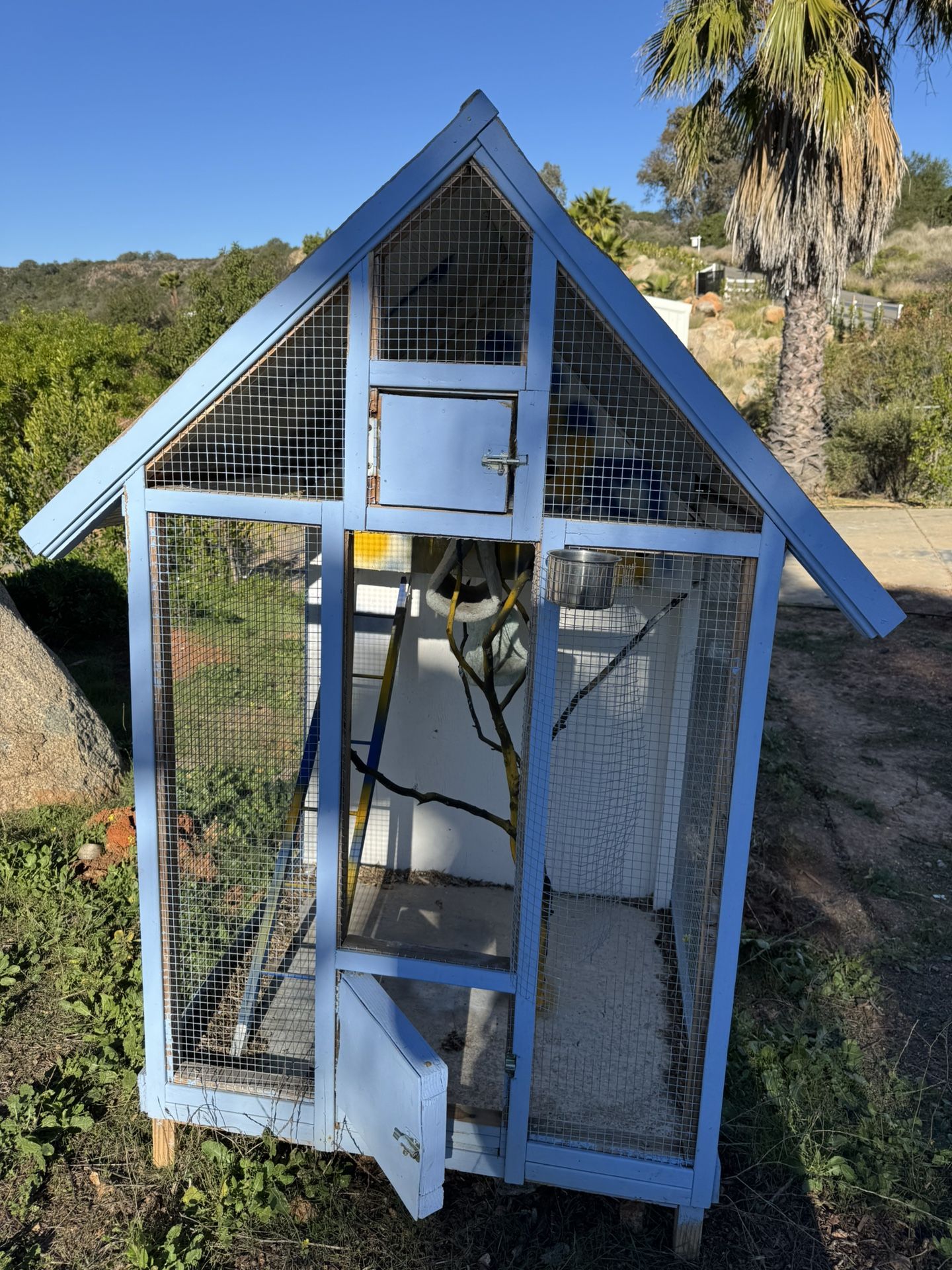 6ft bird cage house