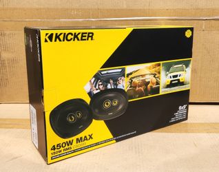 Kicker Car Speakers 6x9" 3-Way Coaxial Speaker System 450 Watts CSC693 46CSC6934 🚨 Payment Options Available 🚨 No Credit Needed 🚨