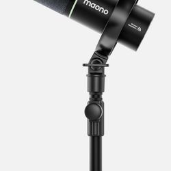 MAONO PD200W Hybrid Wireless Podcast Microphone for PC Dynamic XLR USB Mic Stand
