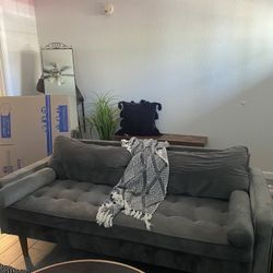 Grey sofa 
