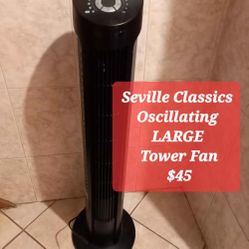 Large Oscillating Tower Fan 