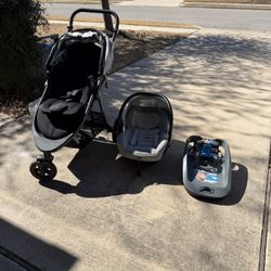 Maxi Cosi mico Xp - Car Seat, Base And Stroller 