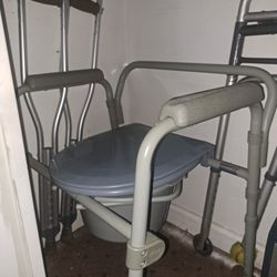 Commode Portable Toilet (Cleaned)