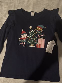 Girls Christmas Shirt
