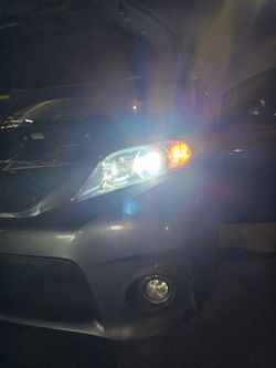 HiD an LED headlights