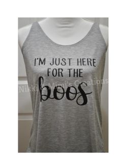 Halloween T-shirt ‘Just Here For The Boos’