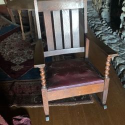 Two Craftsman/ Stickler Style Rockers