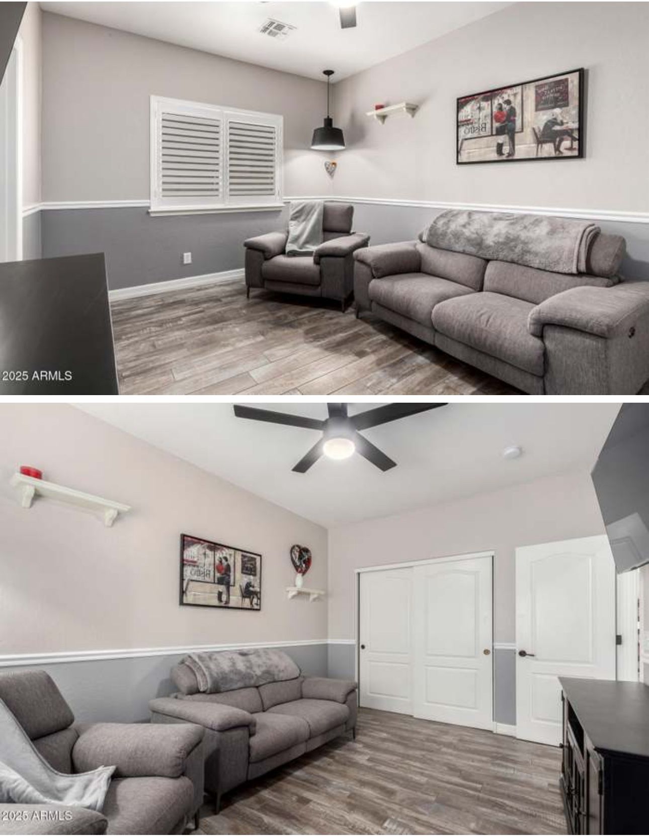 Reclining Love Seat And Chair