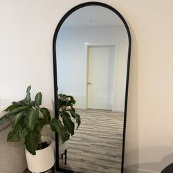 Arched Floor Mirror