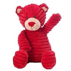 Unipak Hugs And Kisses Red Kordy Bear Plush Stuffed Animal Toy