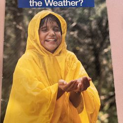 Large Kids Book. “ Who Cares About The Weather?”