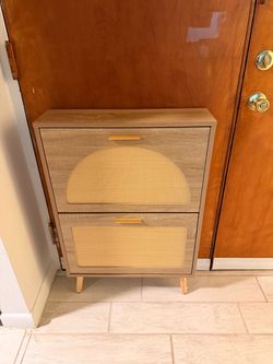 Shoe cabinet storage