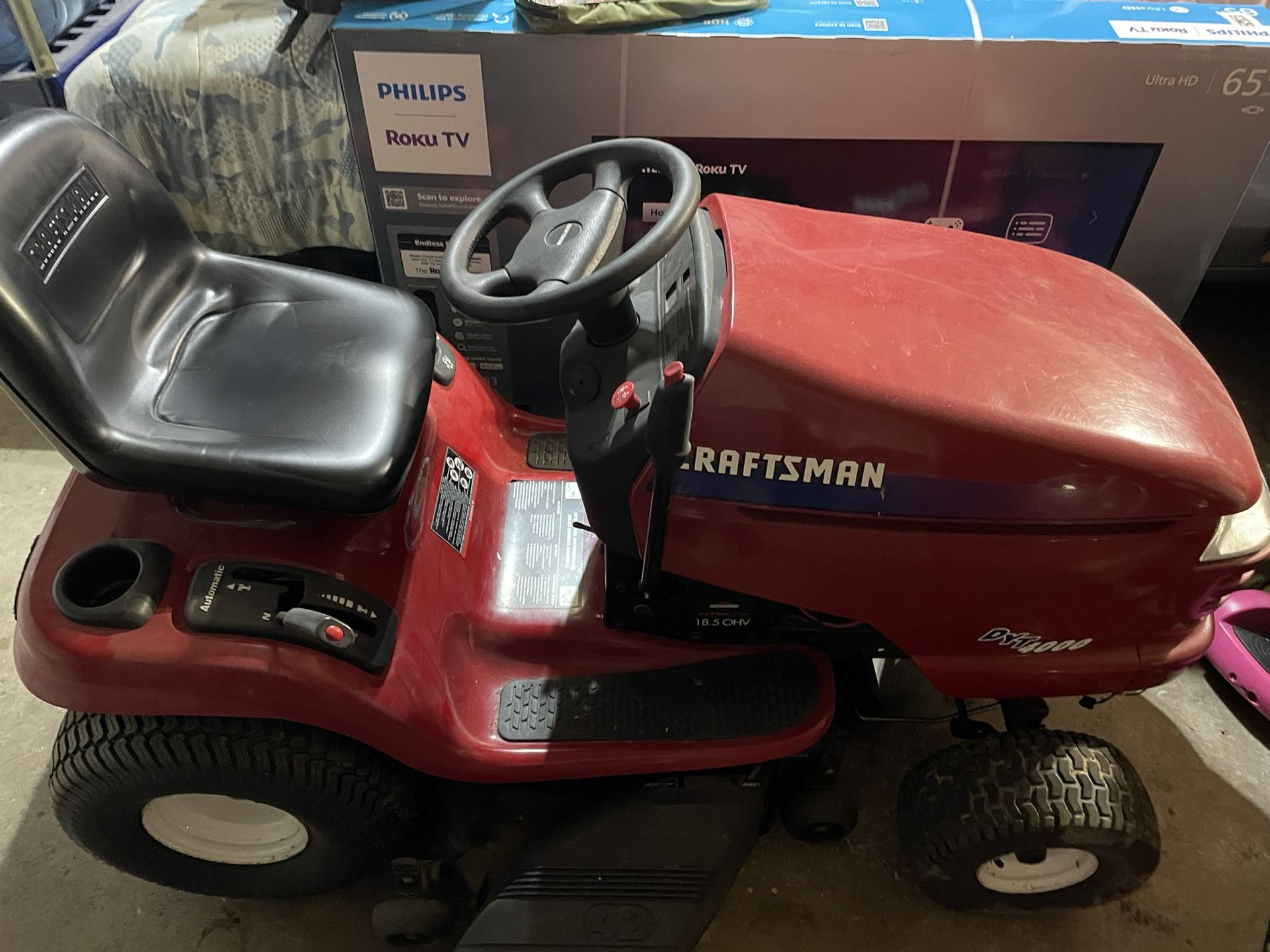 Craftsman Riding Lawn Mower 