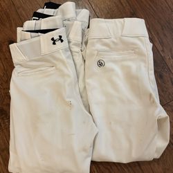 White Baseball pants - Adult SM & MD